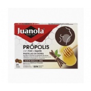 Juanola propolis 36 pastillas de goma sabor regaliz y miel