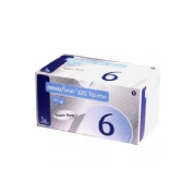 Aguja de insulina novofine tip etw 100 unidades 32 g (0,23/5 mm x 6 mm) - novofine tip etw