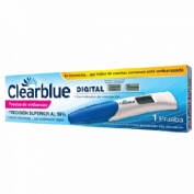 CLEARBLUE PRUEBA DIGITAL DE EMBARAZO - TEST DE EMBARAZO INDICADOR DE SEMANAS (1 PRUEBA)
