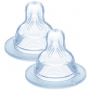 Tetina silicona - mam teat 2 (flujo medio 2+m)