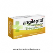 ANGILEPTOL COMPRIMIDOS PARA CHUPAR SABOR MIEL-LIMÓN, 30 comprimidos