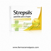 STREPSILS PASTILLAS PARA CHUPAR SABOR MIEL Y LIMON , 24 pastillas