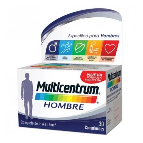 Multicentrum hombre  30 comprimidos
