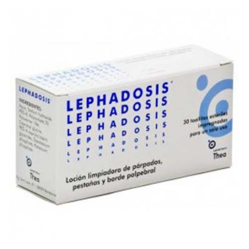 LEPHADOSIS TOALLITAS IMPREGNADAS ESTERILES (30 TOALLITAS)