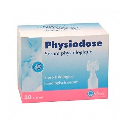 Physiodose suero fisiologico  30 unidades monodosis 5 ml
