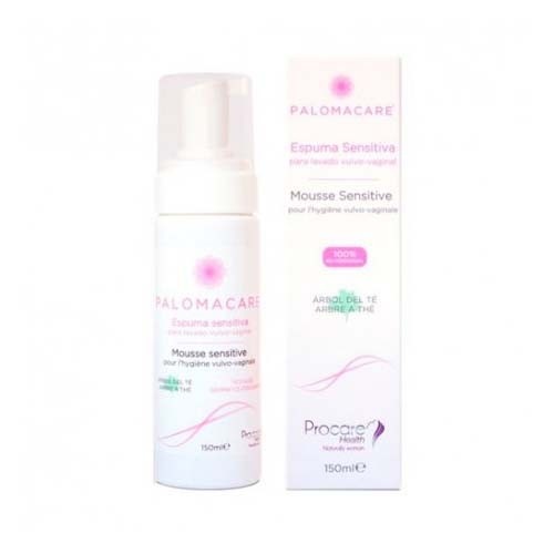 PALOMACARE ESPUMA SENSITIVA LAVADO VULVOVAGINAL (150 ML)