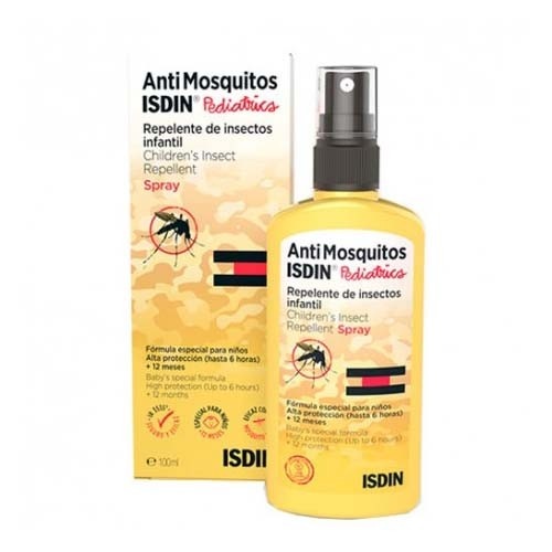 Antimosquitos isdin spray pediatrics - repelente de insectos infantil (100 ml)