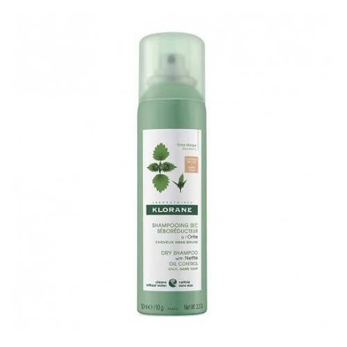 Klorane champu seco al exto de ortiga cabello castaño o moreno 1 envase 150 ml - cabello castaño o m