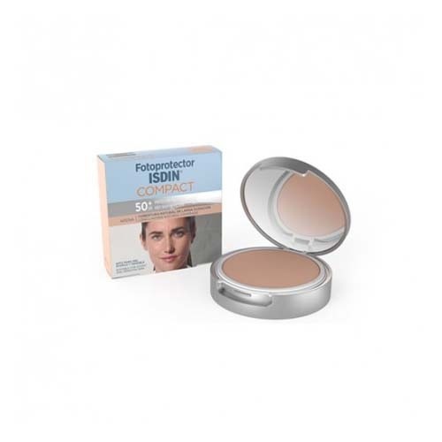 FOTOPROTECTOR ISDIN COMPACT SPF-50+ - MAQUILLAJE COMPACTO OIL-FREE (ARENA 10 G)