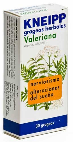 Valeriana kneipp 30 grageas