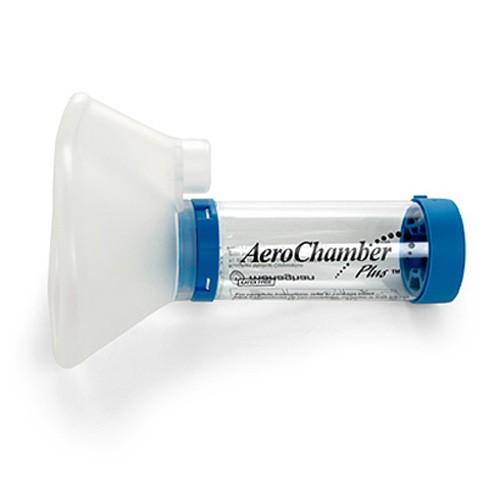 AEROCHAMBER PLUS FLOW-VU - CAMARA DE INHALACION (ADULTO 1 U)