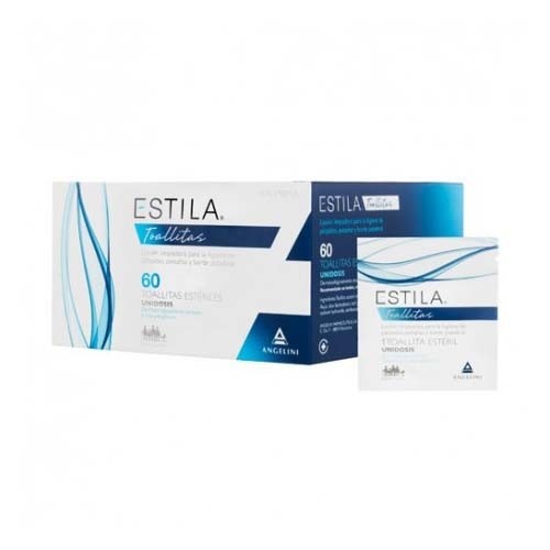 ESTILA TOALLITAS ESTERILES DE UN SOLO USO - HIGIENE DE PARPADOS/ PESTAÑAS Y BORDE PALPEBRAL (60 TOAL