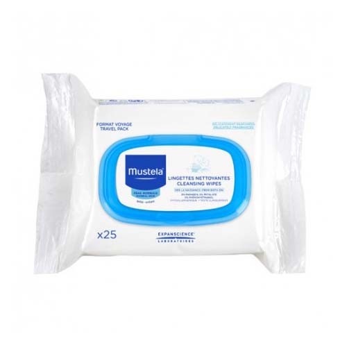 MUSTELA TOALLITAS PARA LA CARA (25 TOALLITAS)