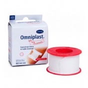 ESPARADRAPO HIPOALERGICO - OMNIPLAST (TEJIDO RESISTENTE BLANCO 5 M X 2,50 CM)