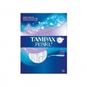 Tampax pearl tampon 100%algodon (lites 18 u)