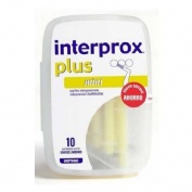 CEPILLO ESPACIO INTERPROXIMAL - INTERPROX PLUS (MINI ENVASE AHORRO 10 U)